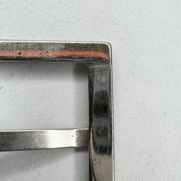 Silver Tone Simple Basic Belt Buckle - Picture 9 of 9